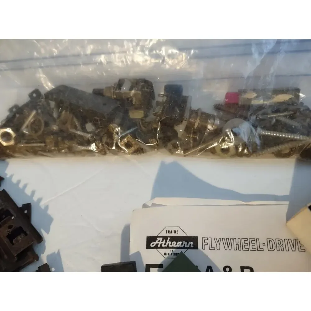 Antique Train Parts Lot Vintage